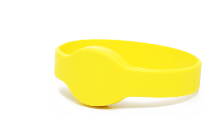 Силиконовый RFID-браслет с круглым чипом
