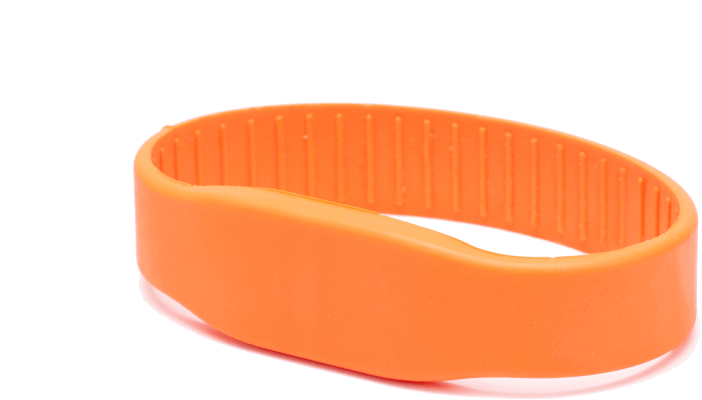 Замкнутый широкий RFID-браслет